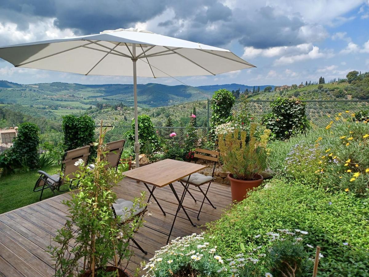 B&B Panoramic Греве-ин-Кьянти Экстерьер фото